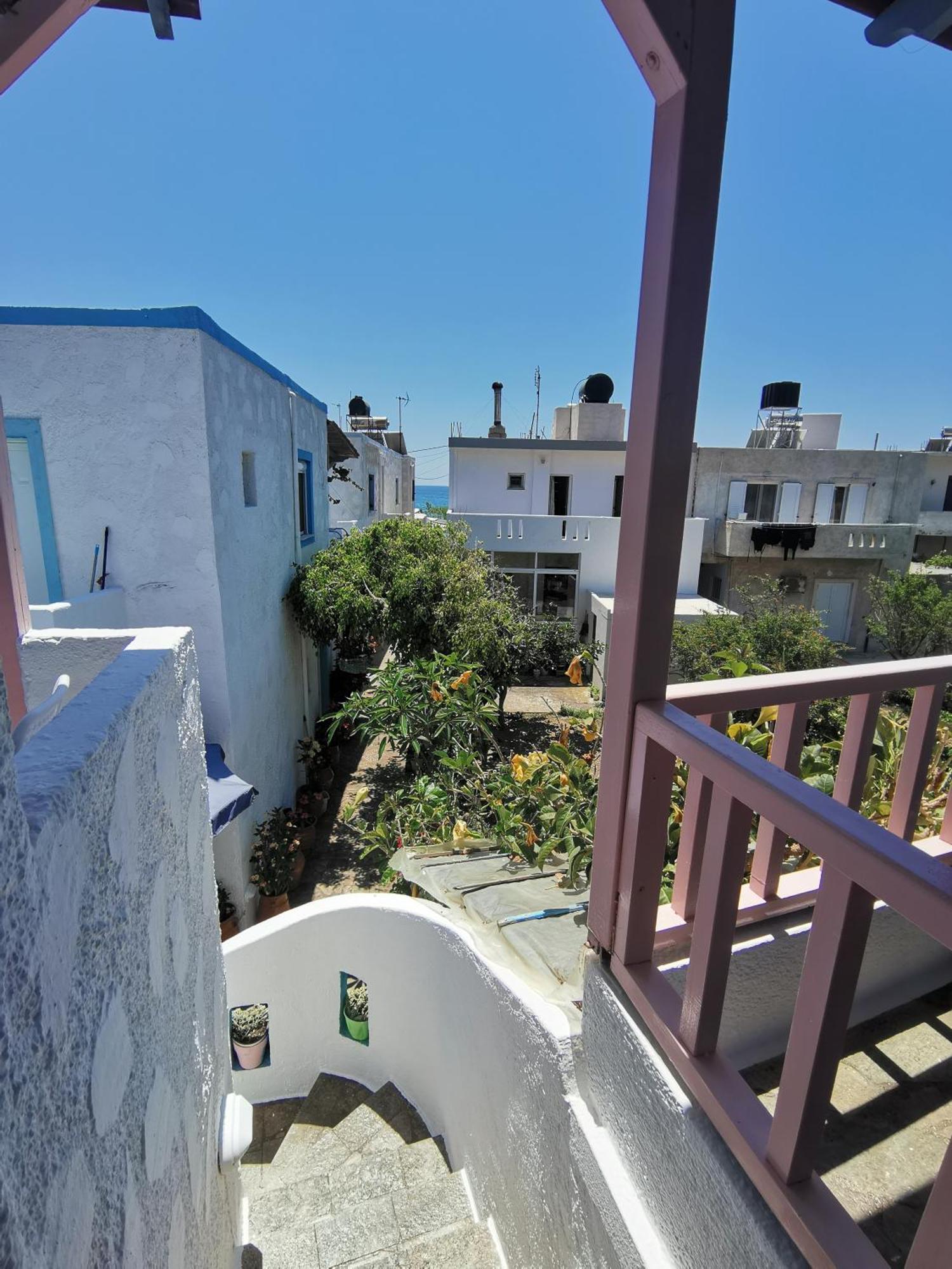 Βig Βlue Apartments Makrýgialos Quarto foto